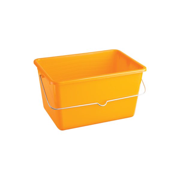 YELLOW PLASTIC PAINT BUCKET