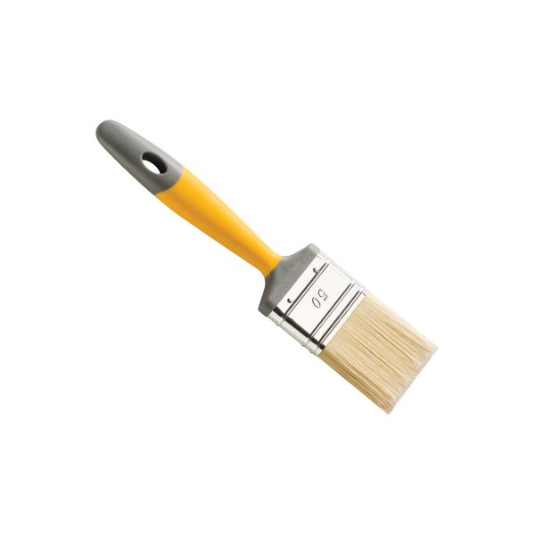 S.90 FLAT PAINT BRUSH (YELLOW)